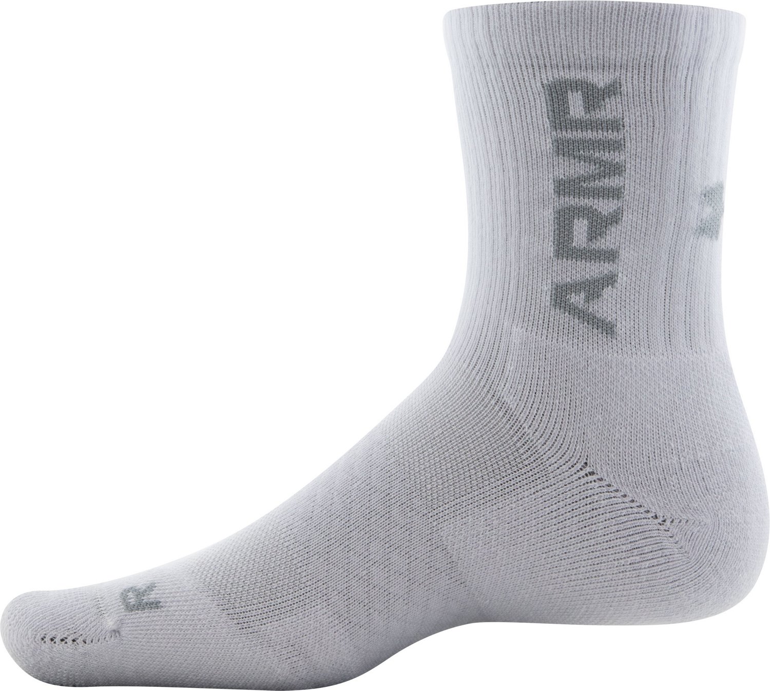 Unisex UA Performance Cotton 3-Pack Mid-Crew Socks