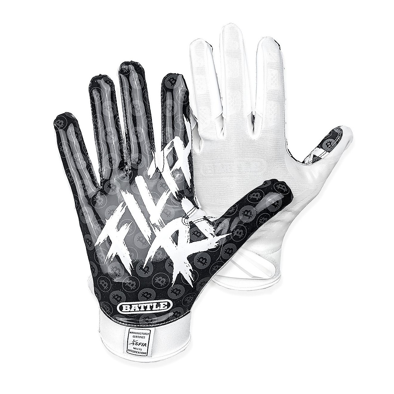Battle Youth Filthy Rich Football Gloves                                                                                         - view number 2