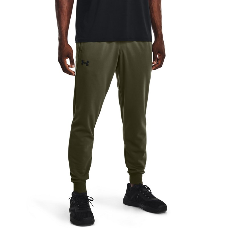 Under Armour Men's Armour Fleece Jogger Pant Green, Medium - Men's Athletic Fleece at Academy Sports product image