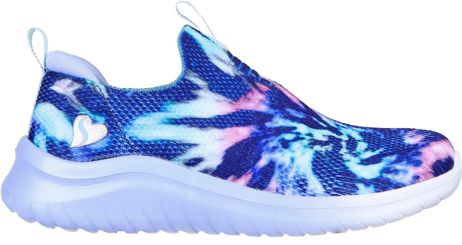 SKECHERS Girls’ 4-7 Ultra Flex 2.0 Iris Tie-Dye Shoes | Academy