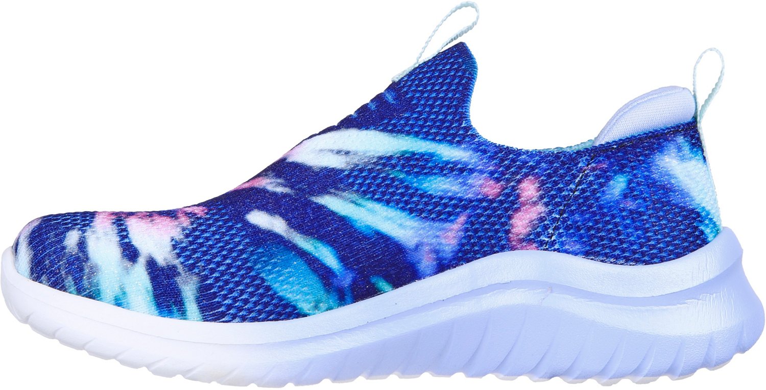 SKECHERS Girls’ 4-7 Ultra Flex 2.0 Iris Tie-Dye Shoes | Academy