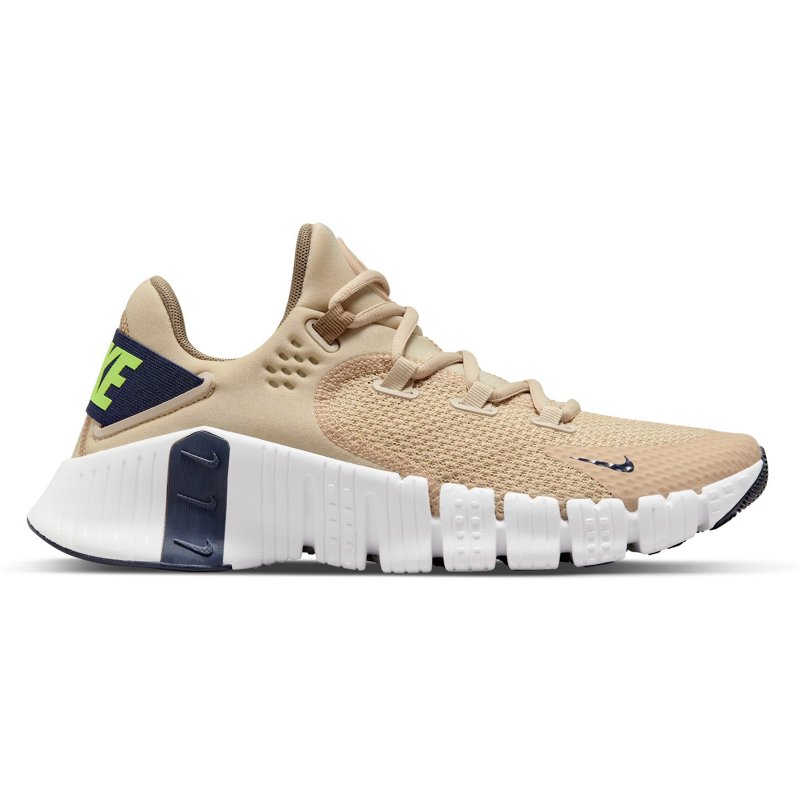 Nike Men’s Free Metcon 4 Training Shoes Beige/Black, 12 - Men's Training at Academy Sports product image