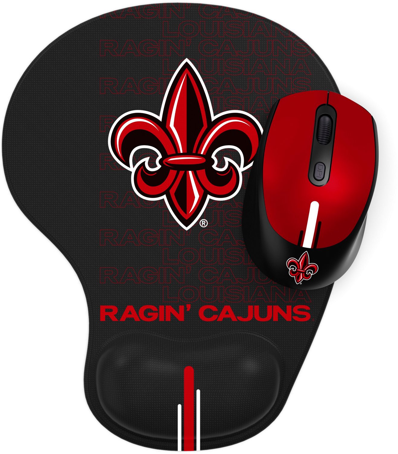Prime Brands Group University of Louisiana at Lafayette Mouse Pad and Mouse Combo