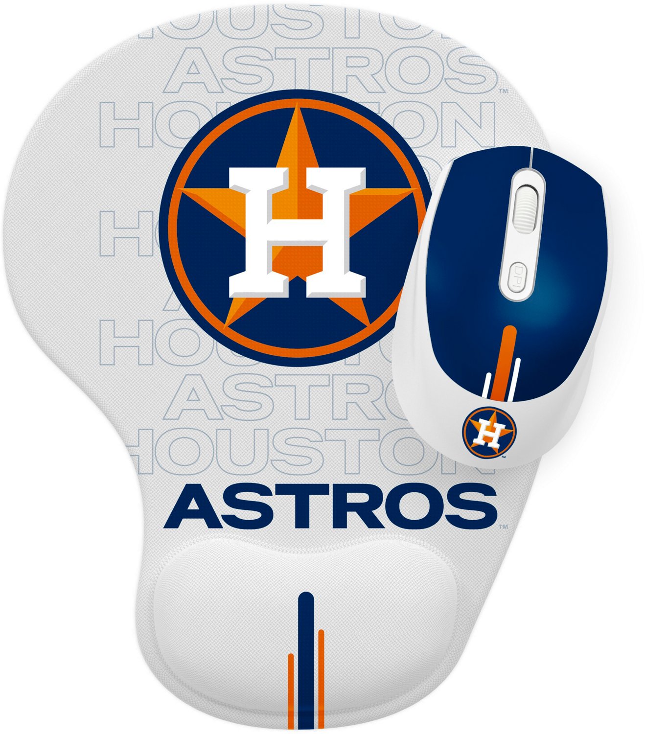 Prime Brands Group Houston Astros Mouse and Mouse Pad Combo