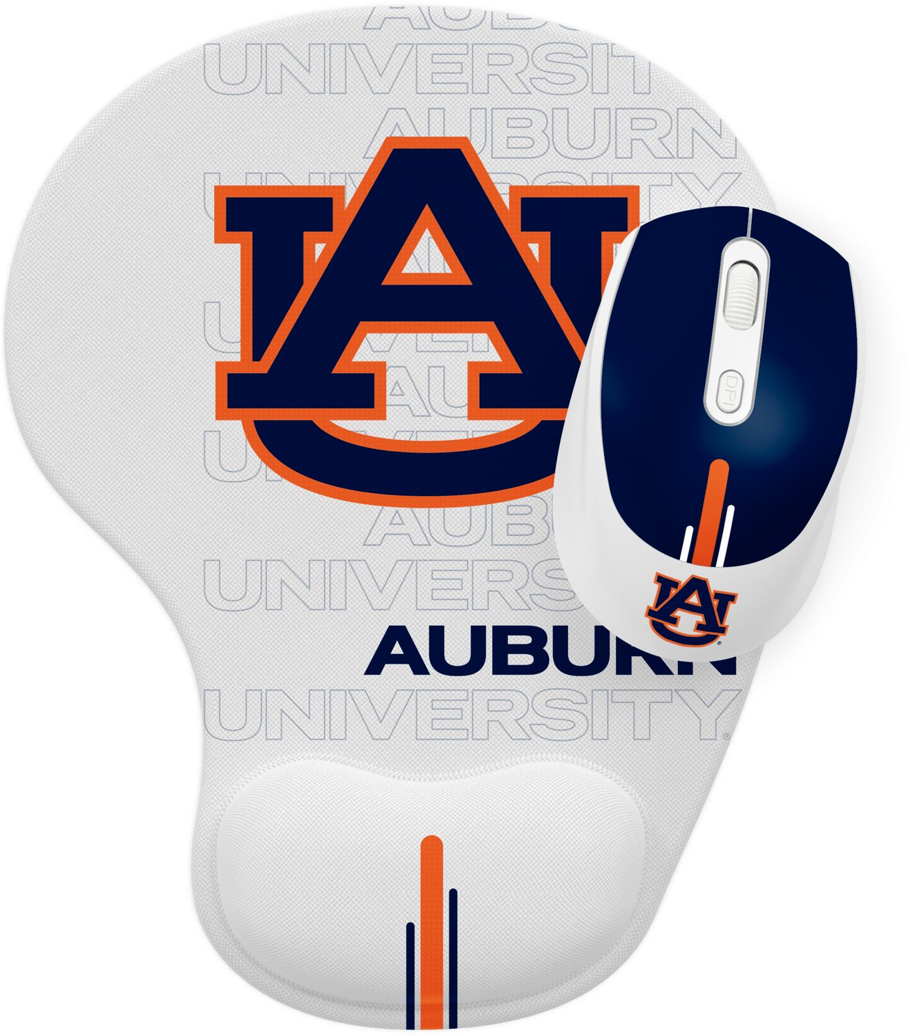 Prime Brands Group Auburn University Mouse Pad and Mouse Combo Academy