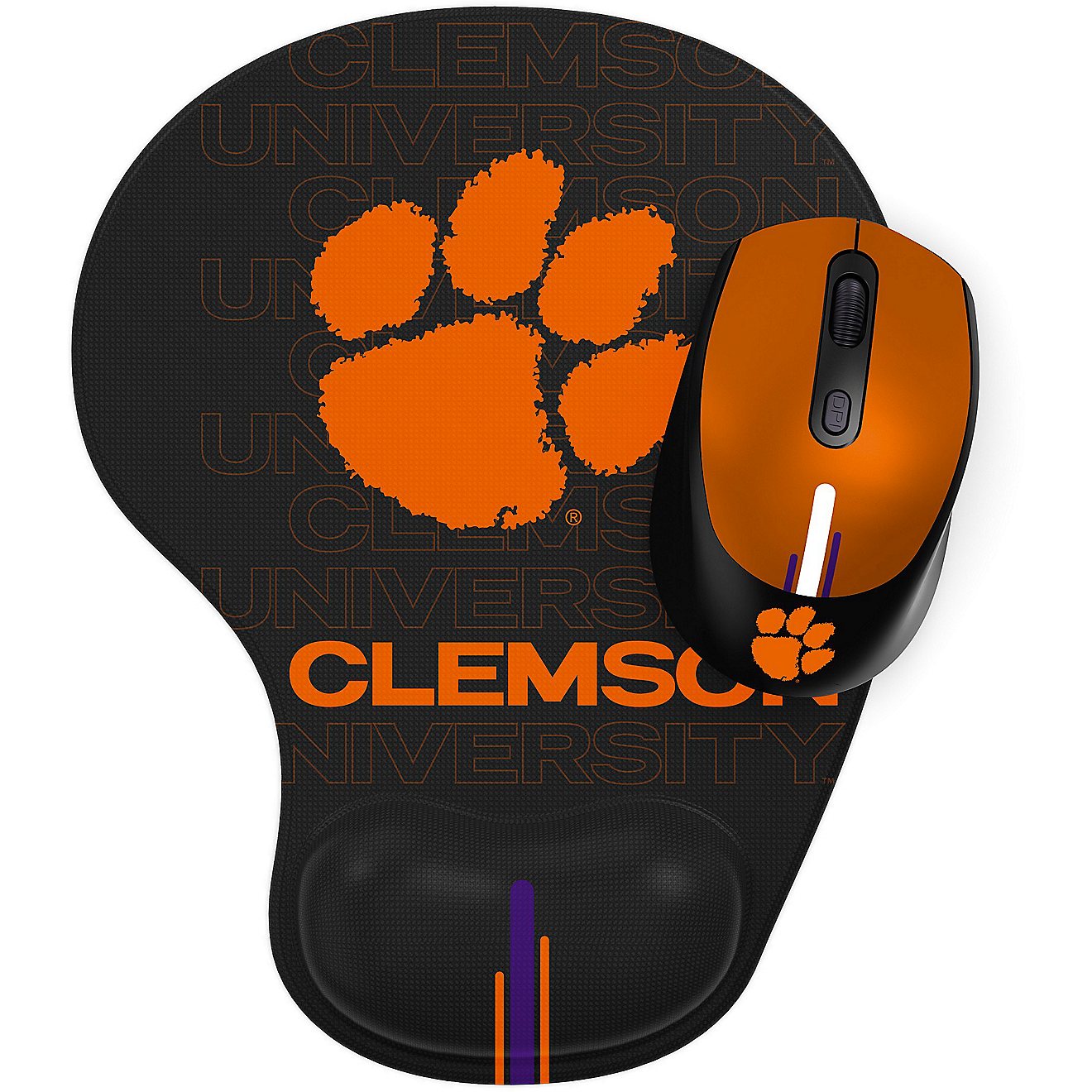 Prime Brands Group Clemson University Mouse Pad and Mouse Combo                                                                  - view number 1