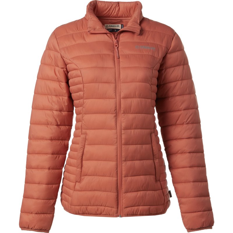Magellan Outdoors Women's Lost Pines Puffer Jacket Rust/Copper, X-Large - Women's Ski Outerwear at Academy Sports product image