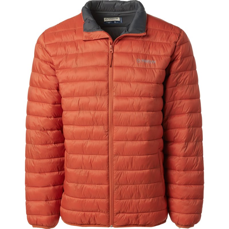Magellan Outdoors Men's Lost Pines Puffer Ski Jacket Rust/Copper, 2X-Large - Men's Ski Outerwear at Academy Sports product image