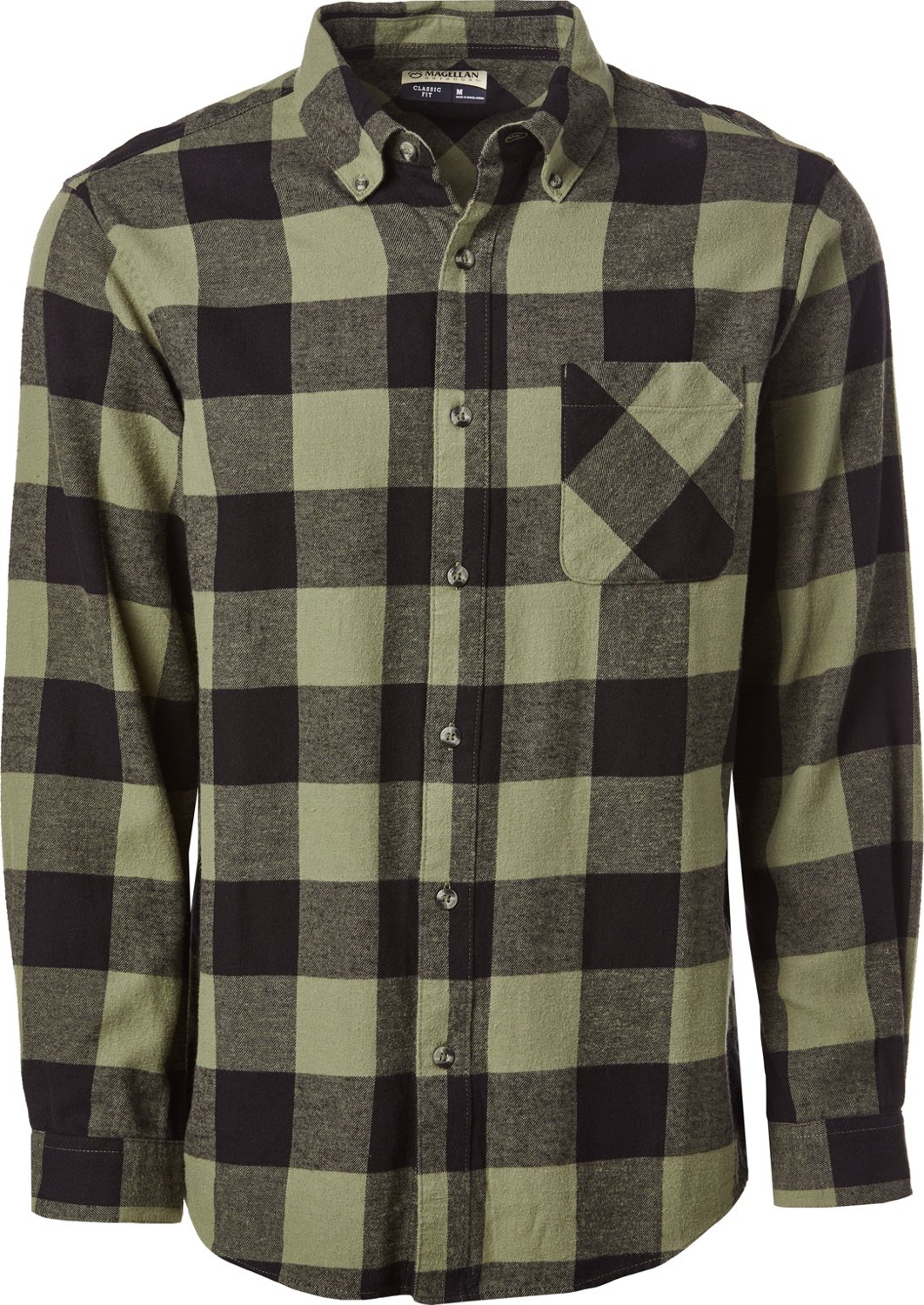 Magellan Outdoors Canyon Creek Long Sleeve Flannel Shirt