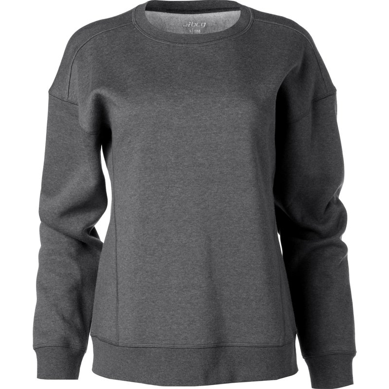 BCG Women's Cotton Fleece Pullover Gray, Large - Women's Athletic Fleece at Academy Sports product image