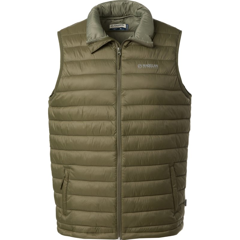 Magellan Outdoors Men's Lost Pines Puffer Vest Green Dark, 2X-Large - Men's Ski Outerwear at Academy Sports product image