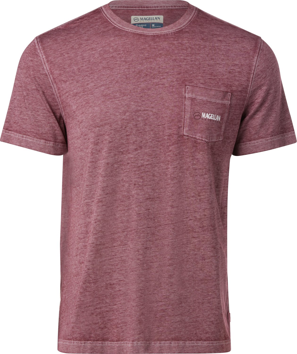 Magellan Outdoors Men's Campfire Washed Pocket Short Sleeve T-shirt