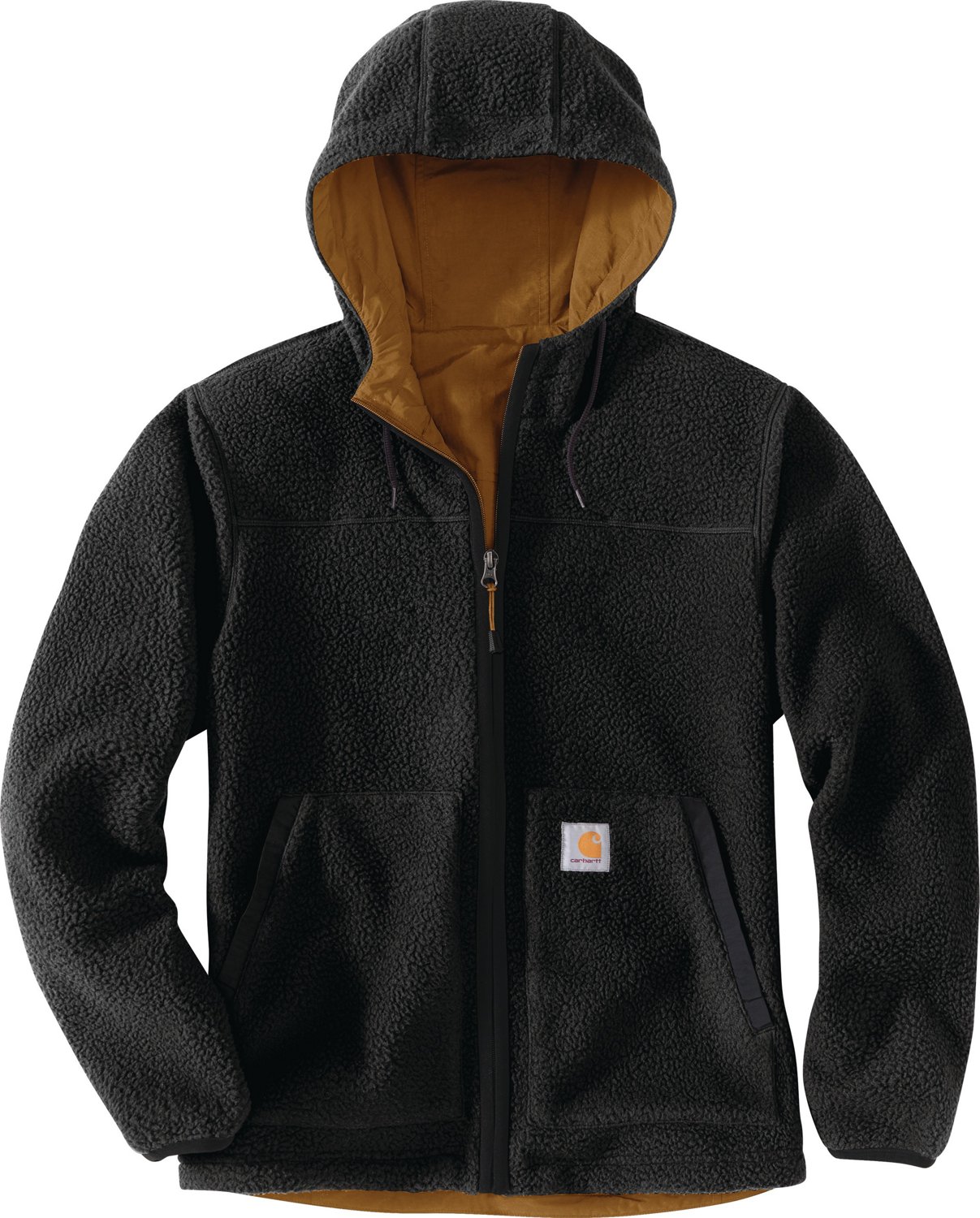 Carhartt men s rain defender fleece reversible jacket academy