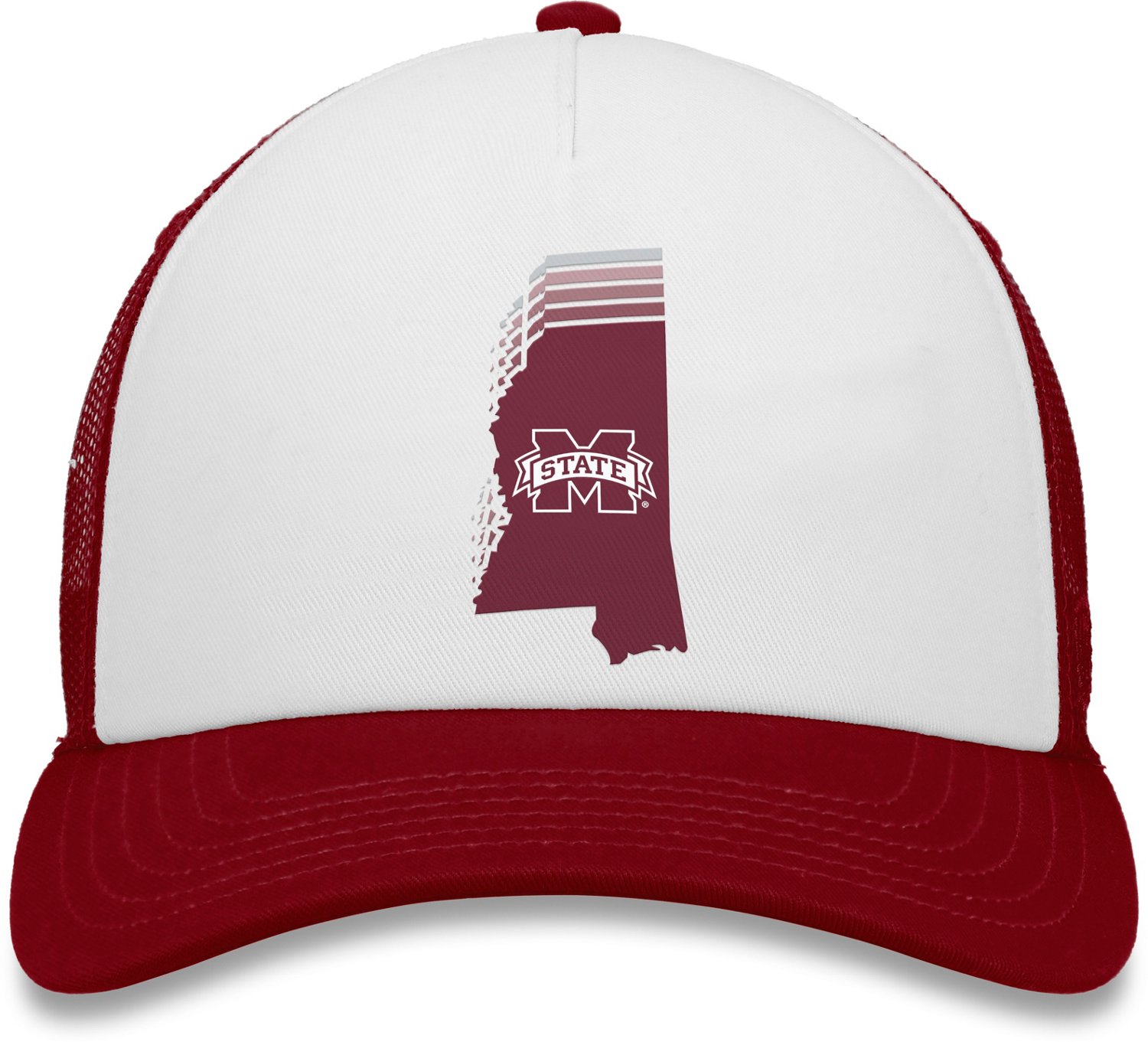 Top of the World Men's Mississippi State University Roots Retro 2-Tone Snapback Cap - view number 3