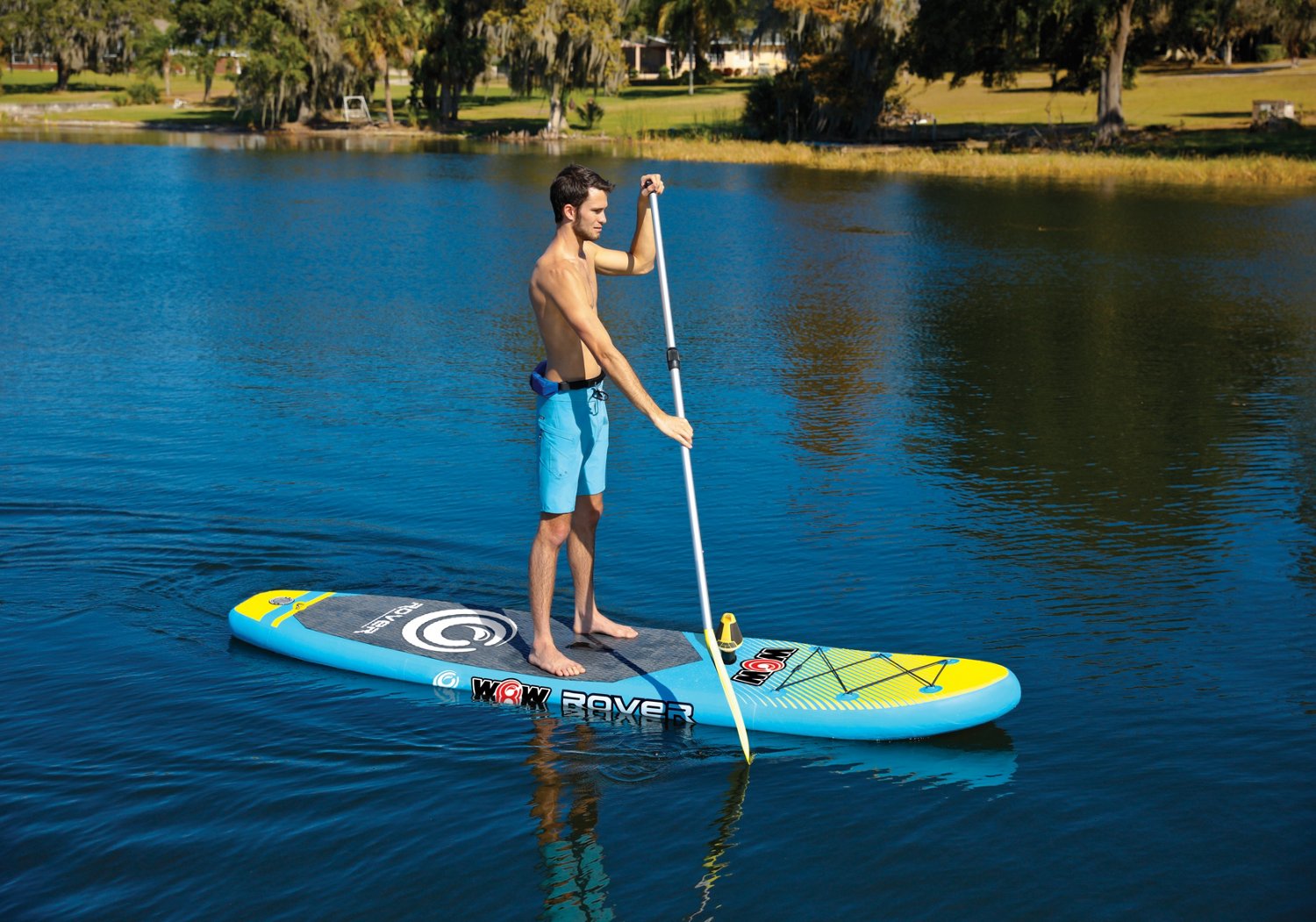 WOW Watersports 10 ft 6 in Rover SUP Package with Cup Holder - view number 6