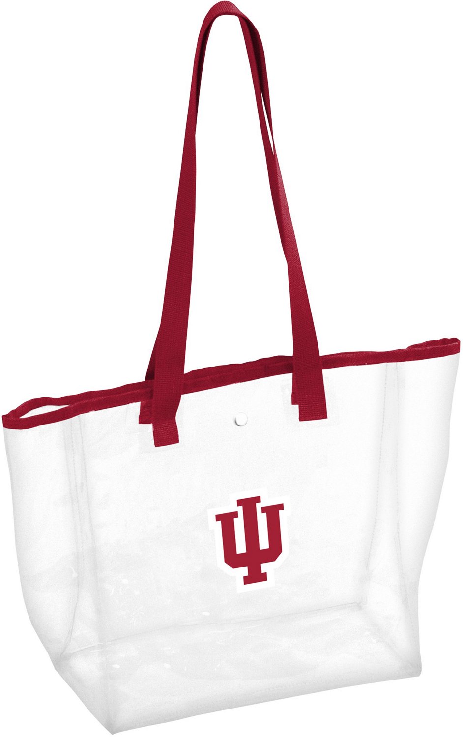 Logo Brands Indiana University Stadium Clear Tote Bag