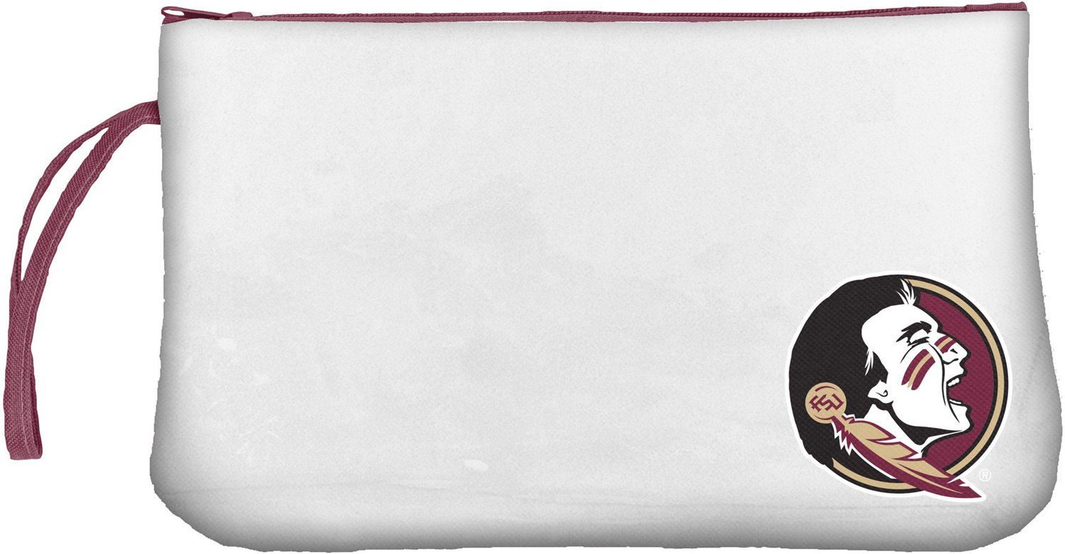 Logo Brands Florida State University Clear Wristlet