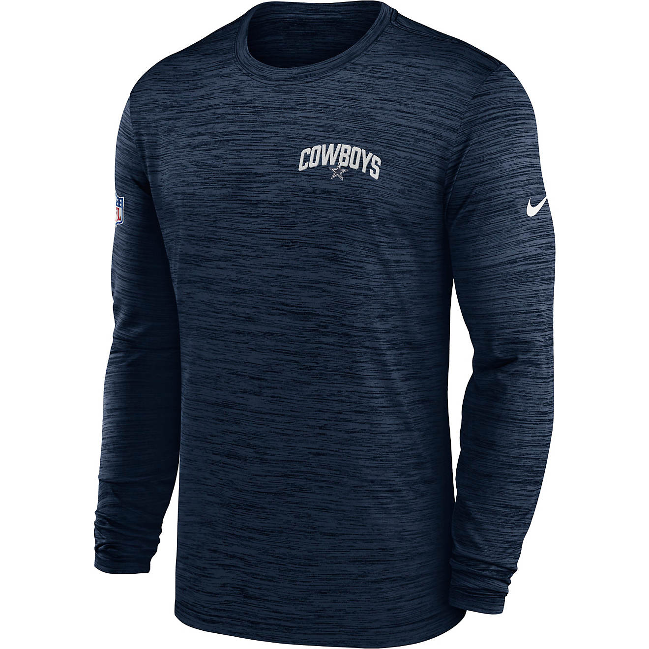 Nike Men's Dallas Cowboys 2022 Velocity Long Sleeve T-shirt | Academy