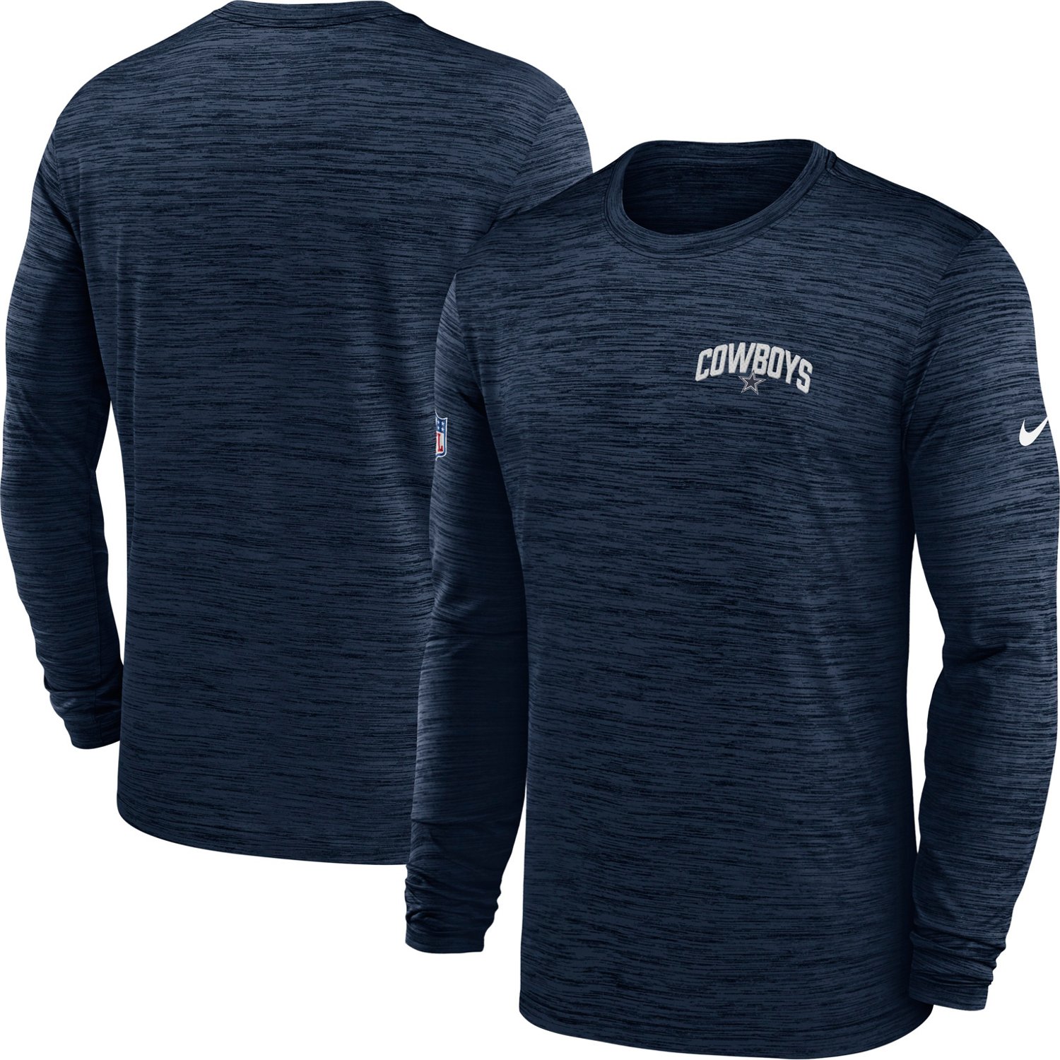 Nike Men's Dallas Cowboys 2022 Velocity Long Sleeve T-shirt