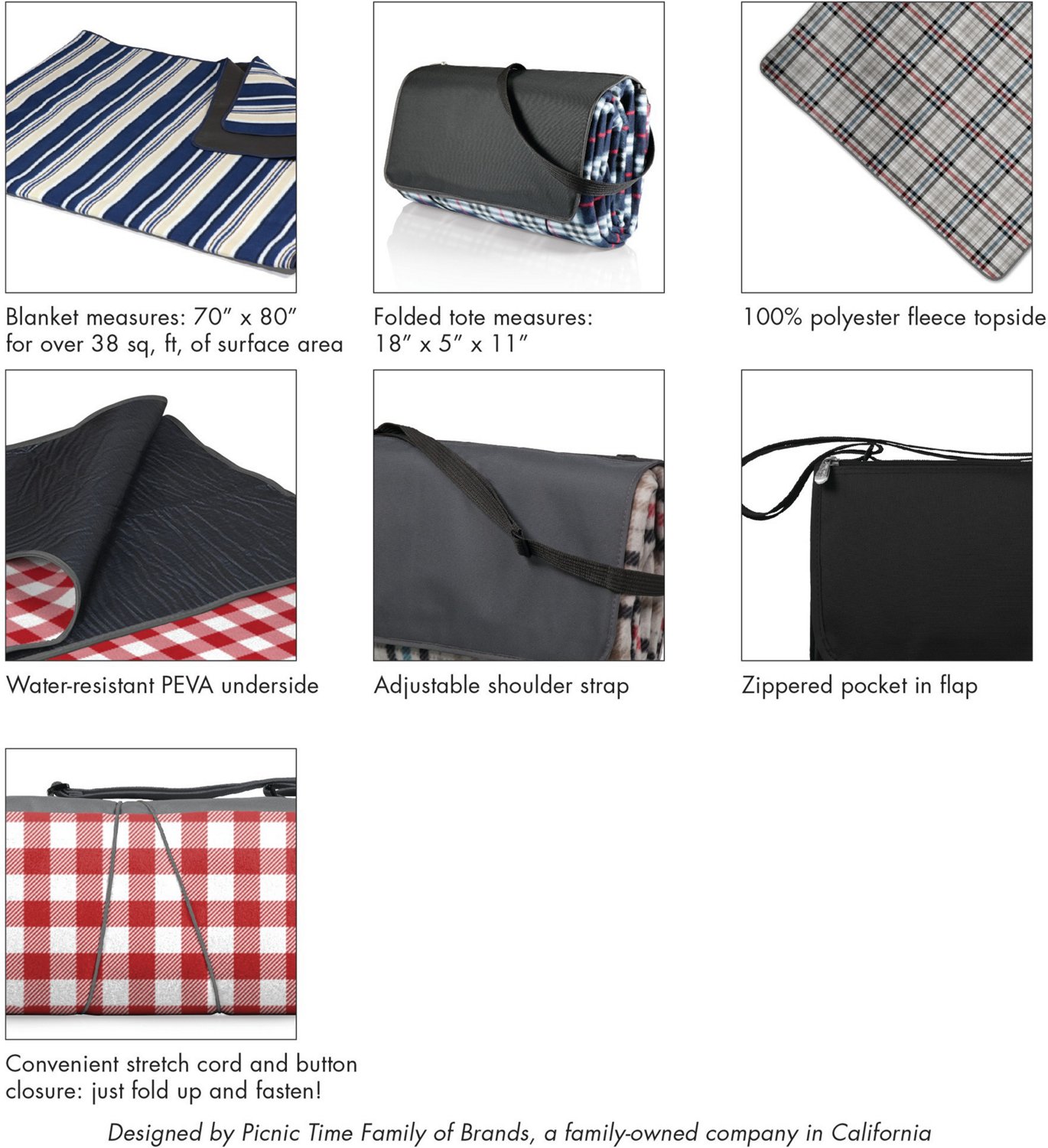 Picnic Time XL Blanket Tote                                                                                                      - view number 8