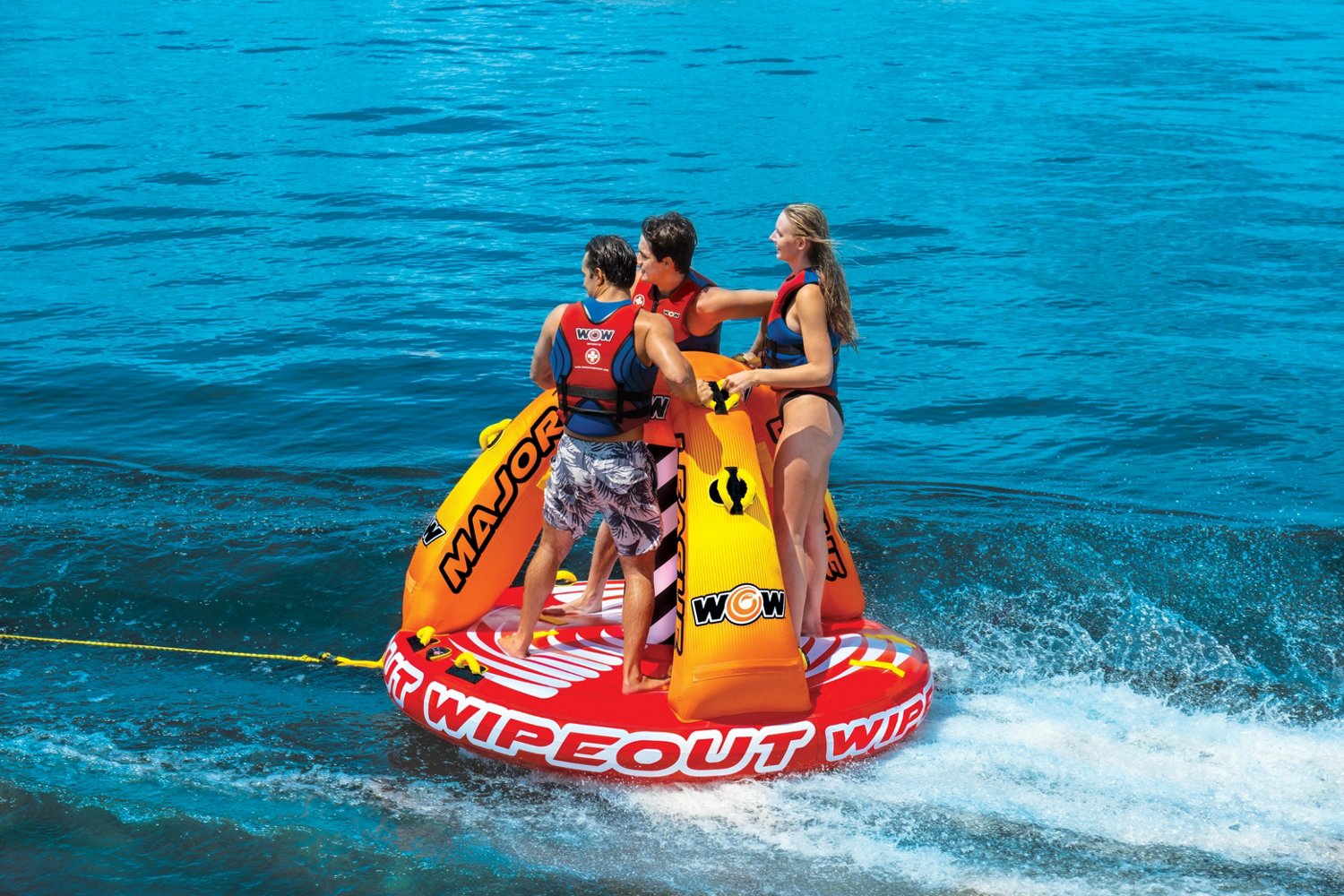 WOW Watersports Wipeout 3 Person Standing Towable | Academy