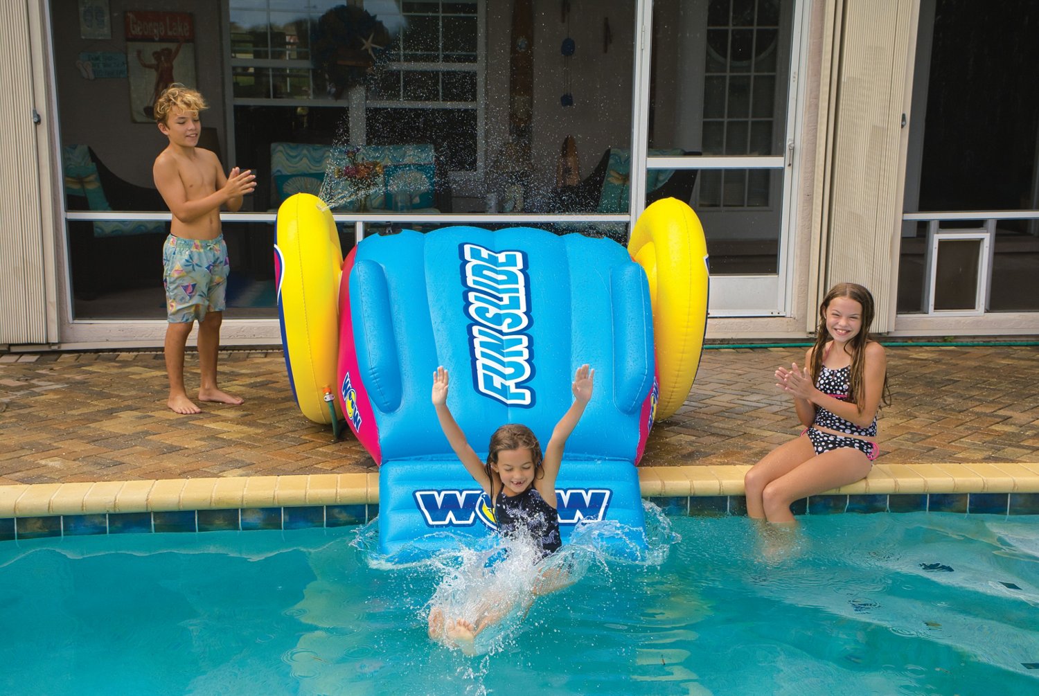 WOW Watersports Fun Pool Slide with Sprinkler                                                                                    - view number 5