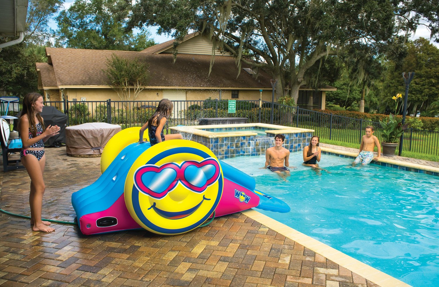 WOW Watersports Fun Pool Slide with Sprinkler                                                                                    - view number 7