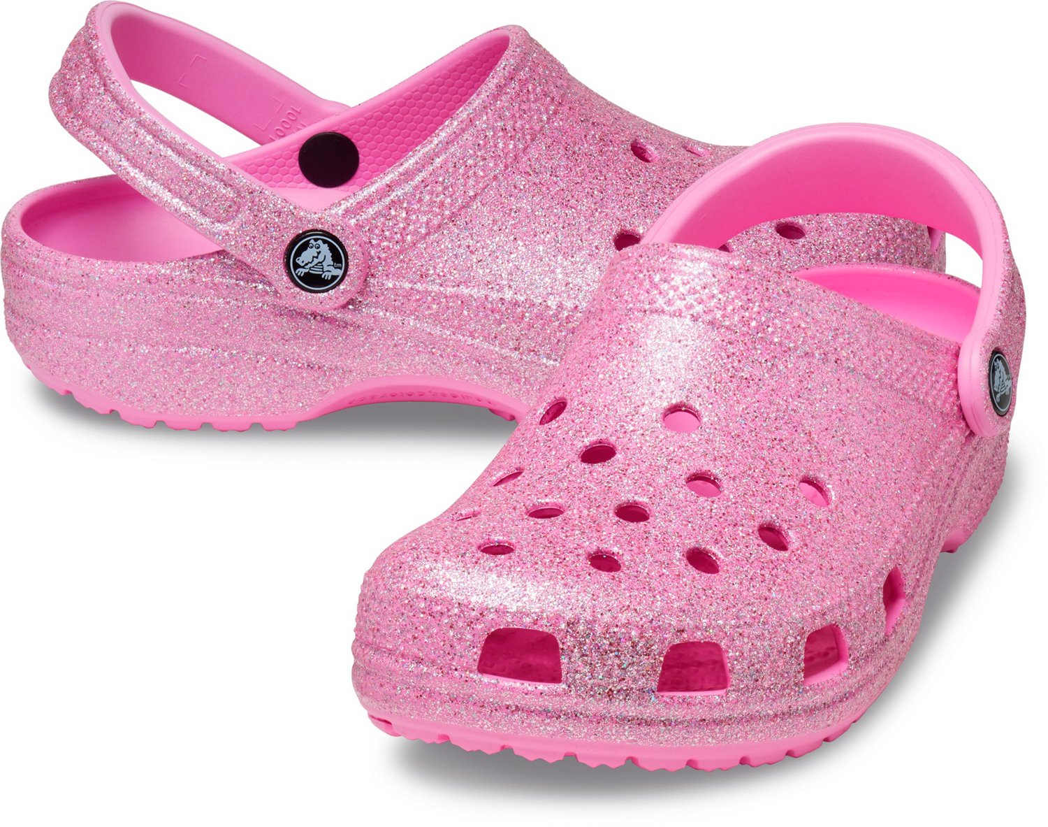 Crocs Adults' Classic Glitter II Clogs Free Shipping at Academy