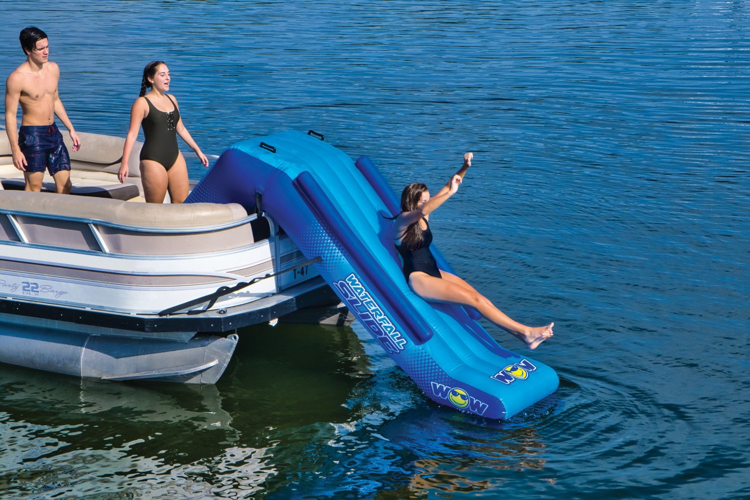 WOW Watersports Pontoon Waterfall Slide                                                                                          - view number 4