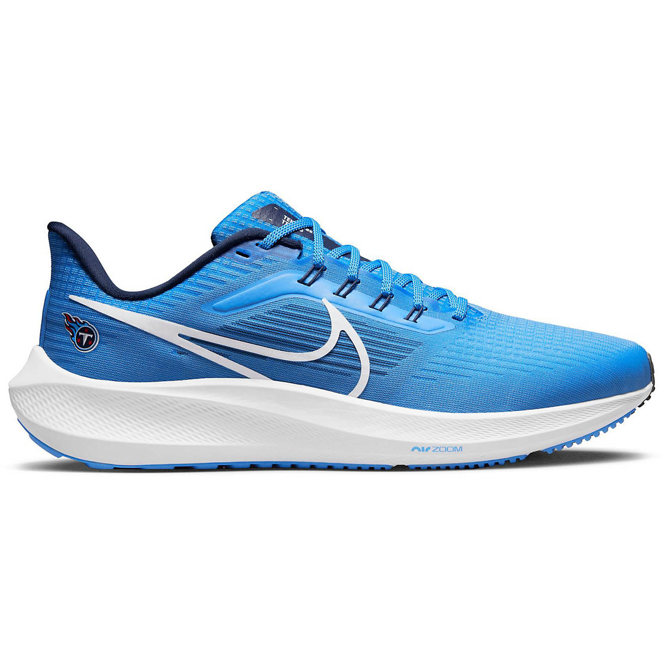 Nike Adults' Tennessee Titans Air Zoom Pegasus 39 Running Shoes                                                                  - view number 1