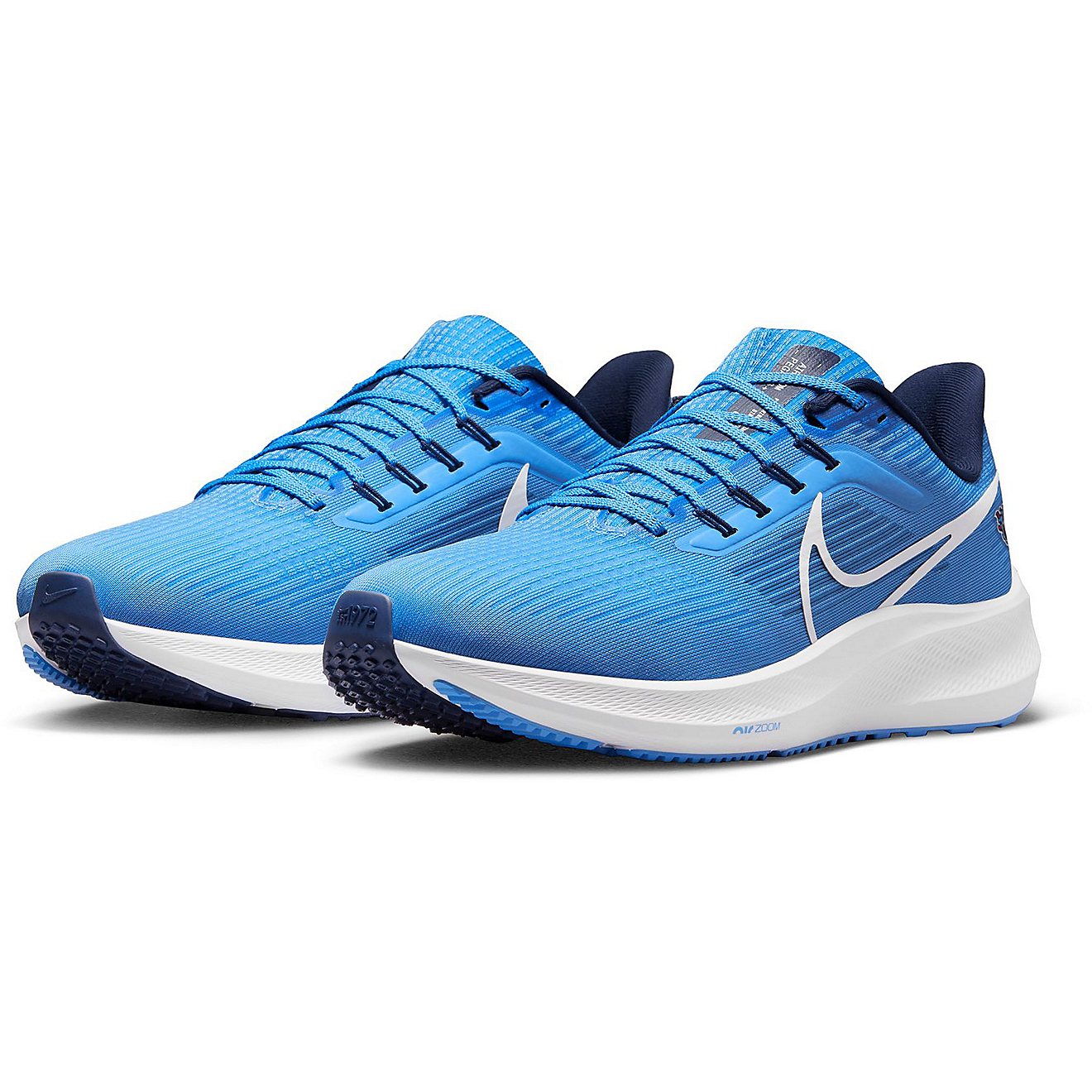 Nike Adults' Tennessee Titans Air Zoom Pegasus 39 Running Shoes                                                                  - view number 2