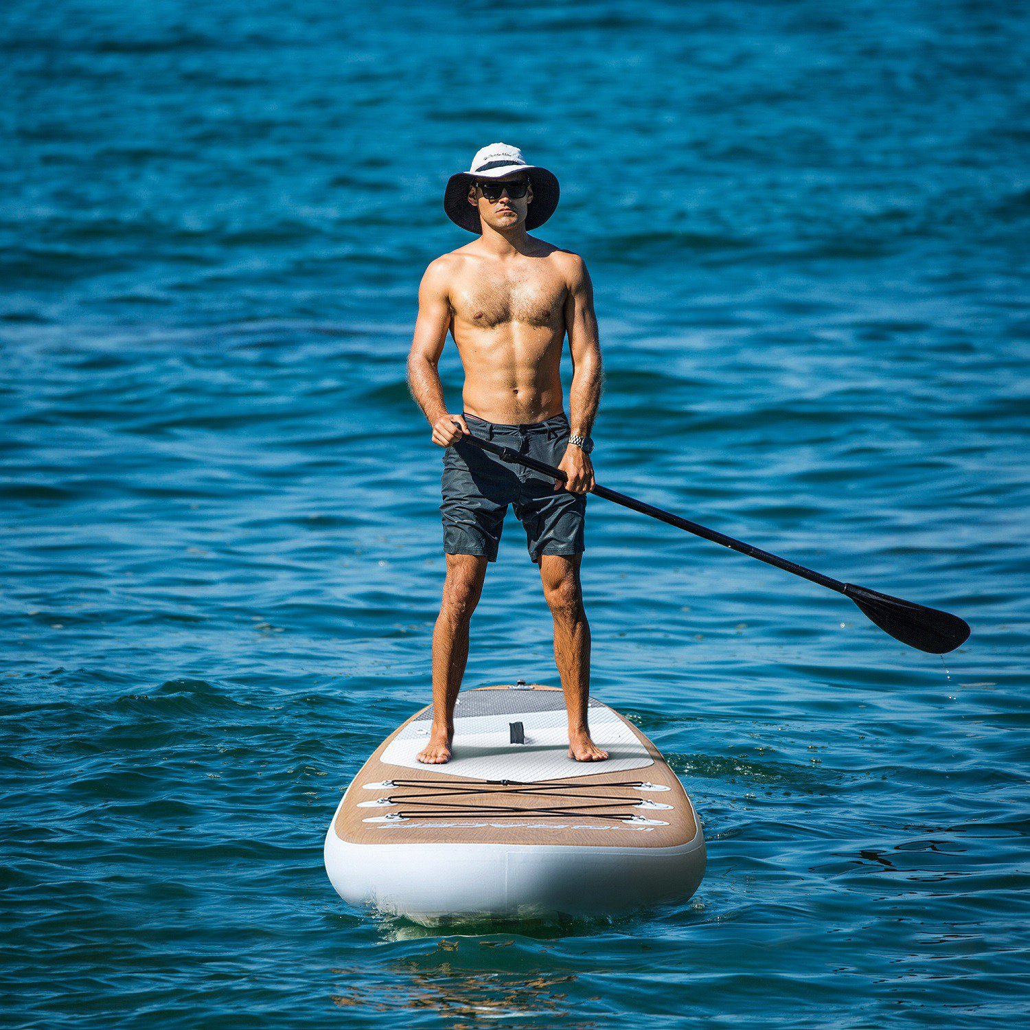 InQracer Inflatable 10 ft 6 in Stand Up Paddle Board - view number 7