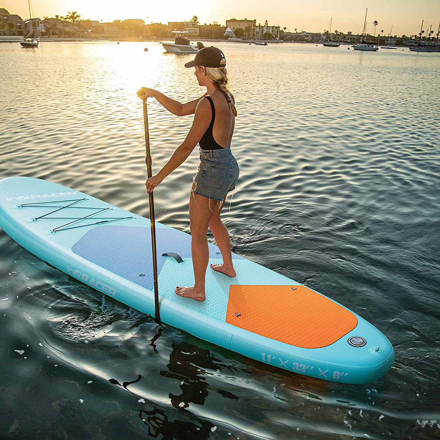 InQracer Inflatable 11 ft Stand Up Paddle Board - view number 7