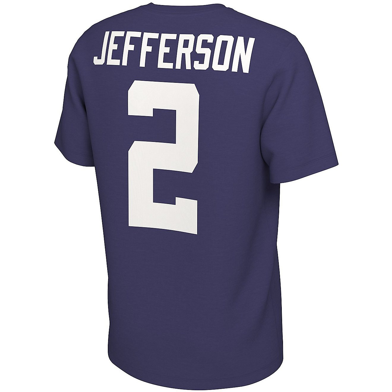 Nike Men's Louisiana State University Jefferson Name and Number Graphic Short Sleeve T-shirt                                     - view number 1