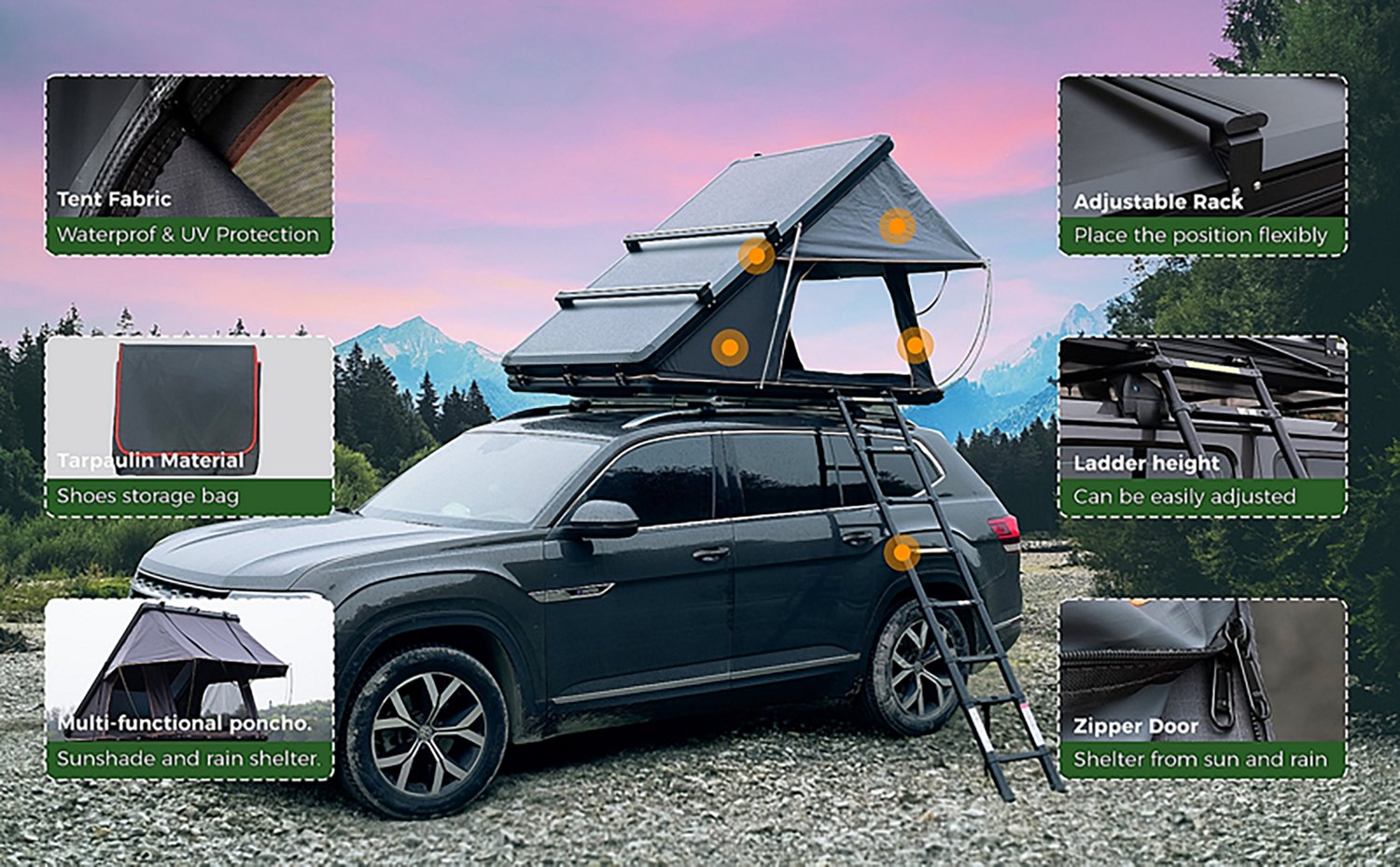 Trustmade Scout Max 2 Person Rooftop Tent - view number 3