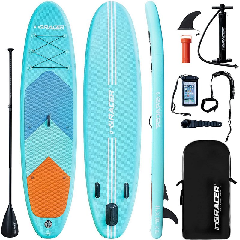 InQracer Inflatable 11 ft Stand Up Paddle Board - Canoes/Kayaks/Sm Boats at Academy Sports