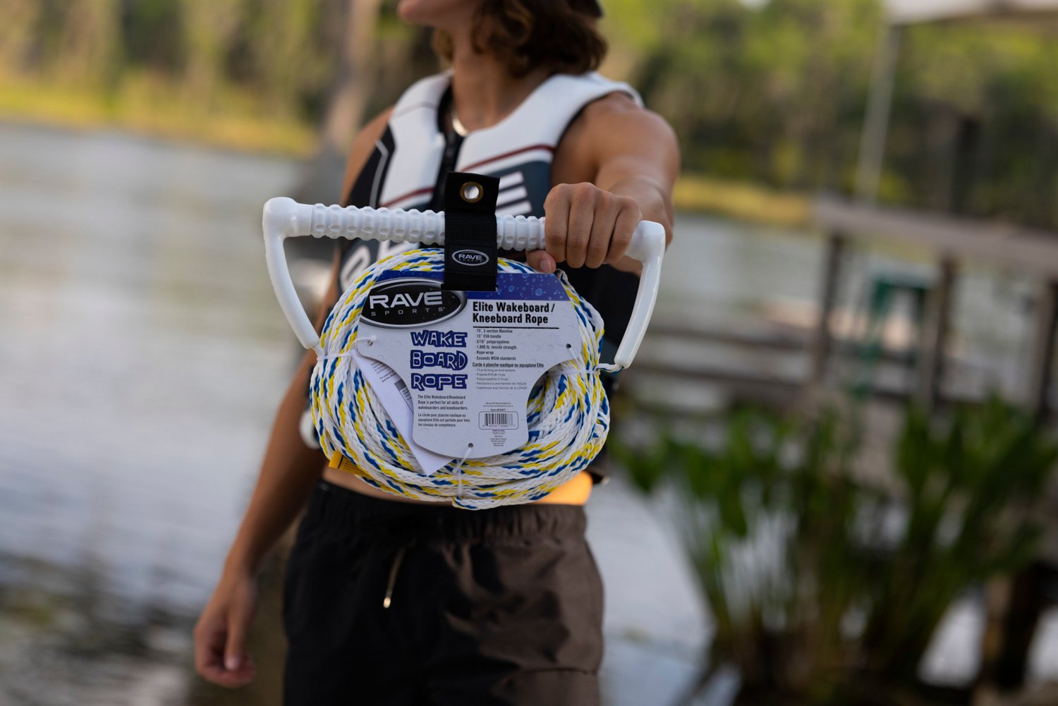 RAVE Sports Elite 3 Section Wakeboard Rope - view number 3