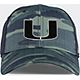 adidas Men's University of Miami Camo Structured Stretch Cap                                                                     - view number 1 selected