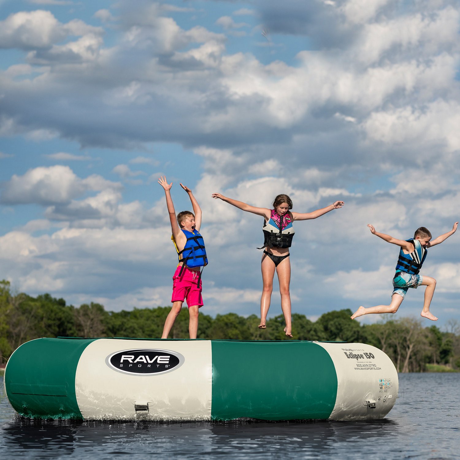 RAVE Sports Aqua Jump Eclipse 150 Water Trampoline                                                                               - view number 2