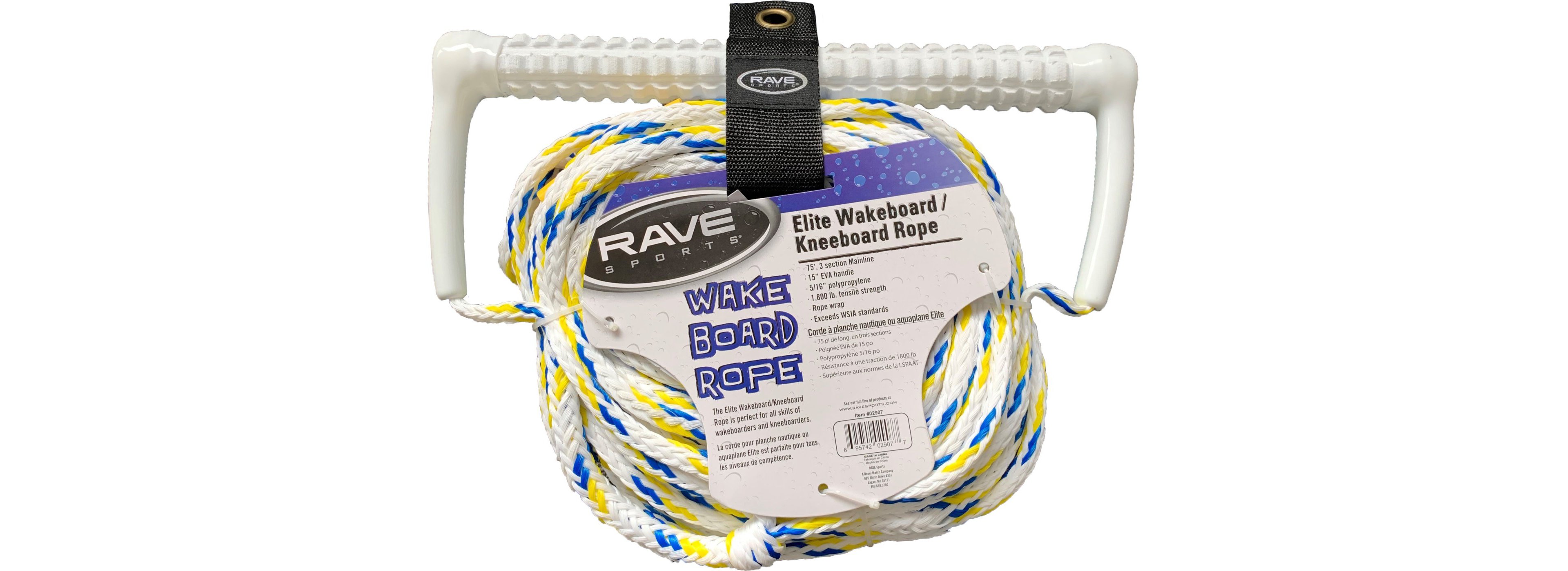 RAVE Sports Elite 3 Section Wakeboard Rope