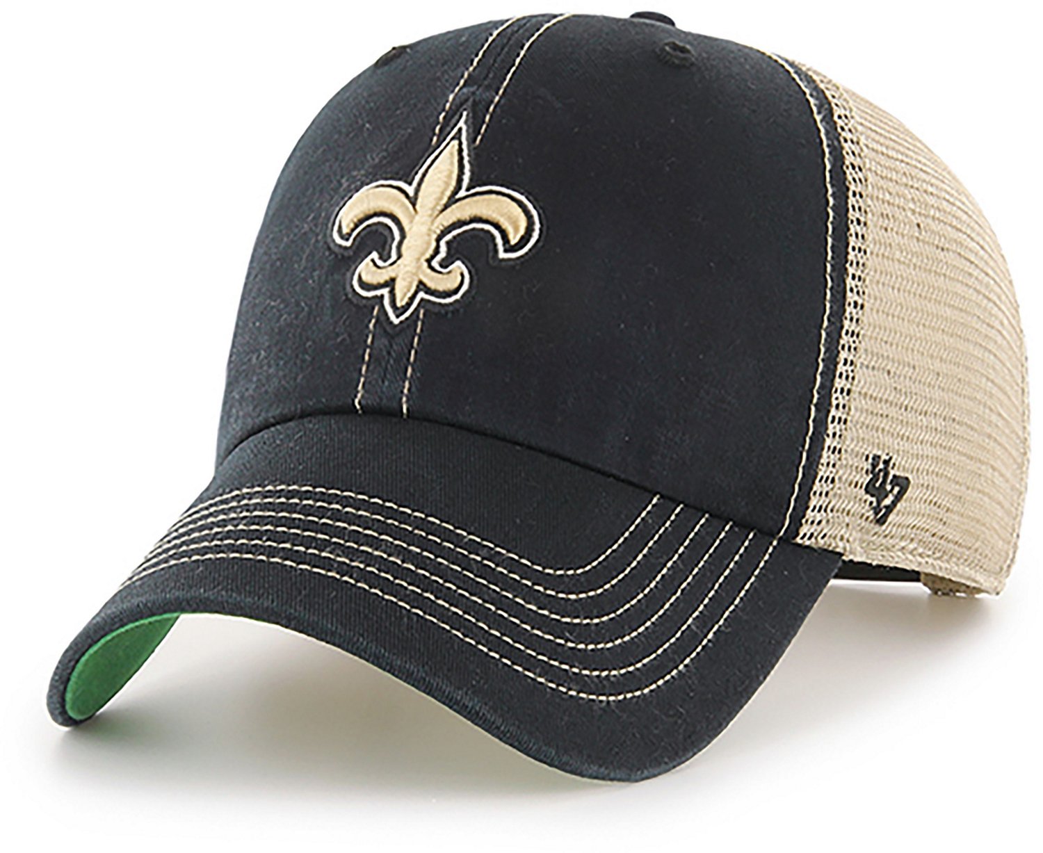 Cap - NFL New Orleans Saints - Black - Breathable - Adjustable