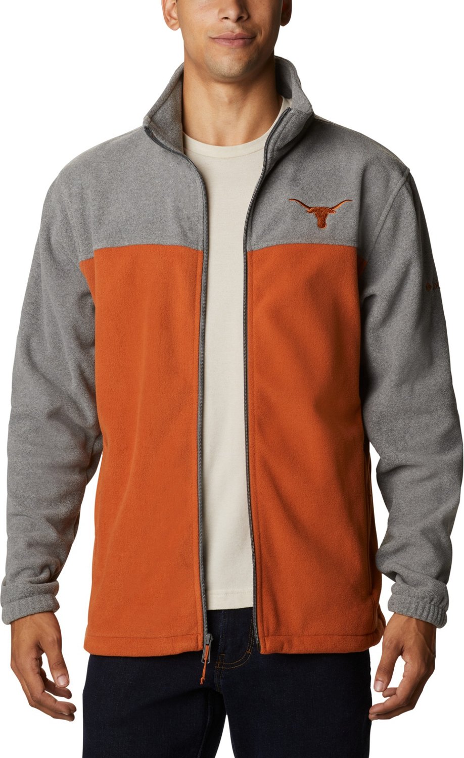 Columbia Sportswear Men's University of Texas Flanker III Fleece Jacket