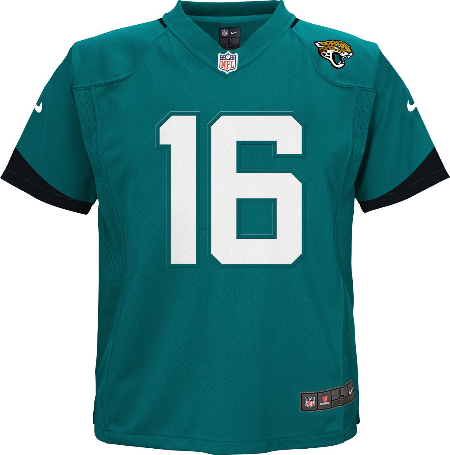 Nike Boys' Jacksonville Jaguars Trevor Lawrence #16 Game Jersey - view number 2