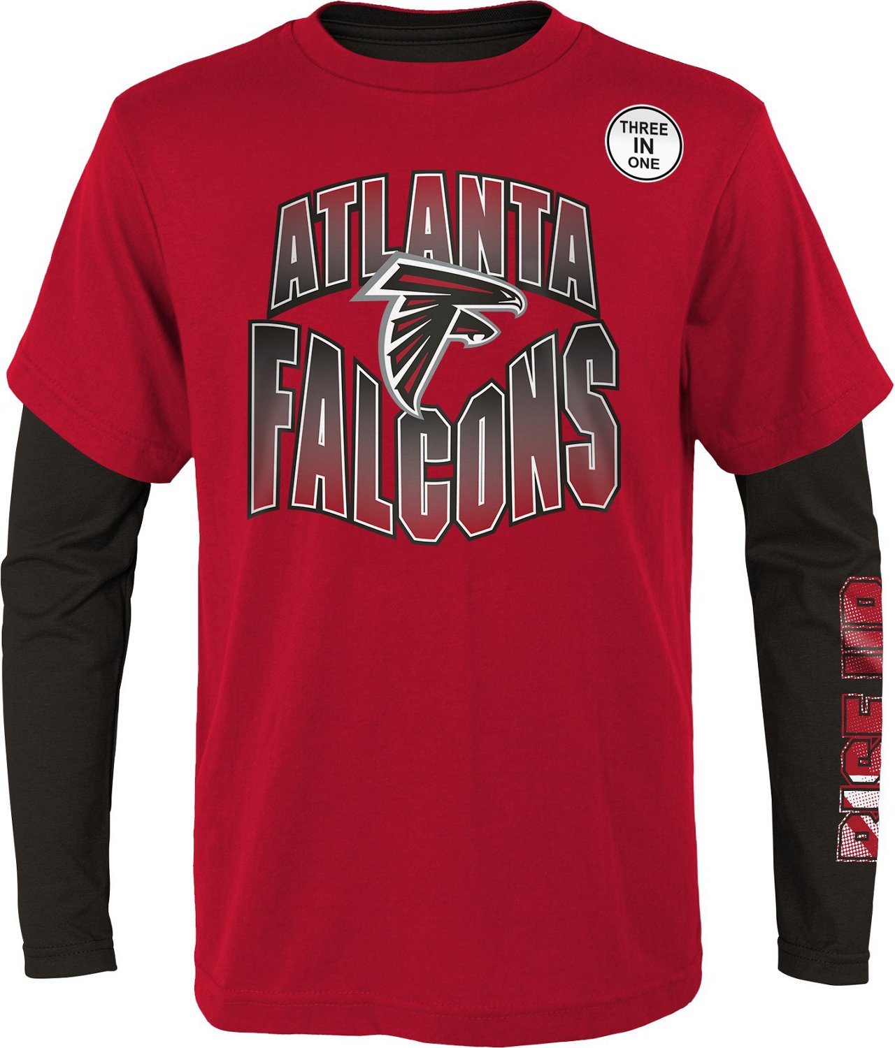 Outerstuff Boys' Atlanta Falcons Game Day 3-in-1 Combo T-shirt  - view number 2