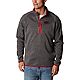 Columbia Sportswear Men’s University of Arkansas Collegiate Canyon Point 1/2-Zip Fleece Sweater                                - view number 1 selected