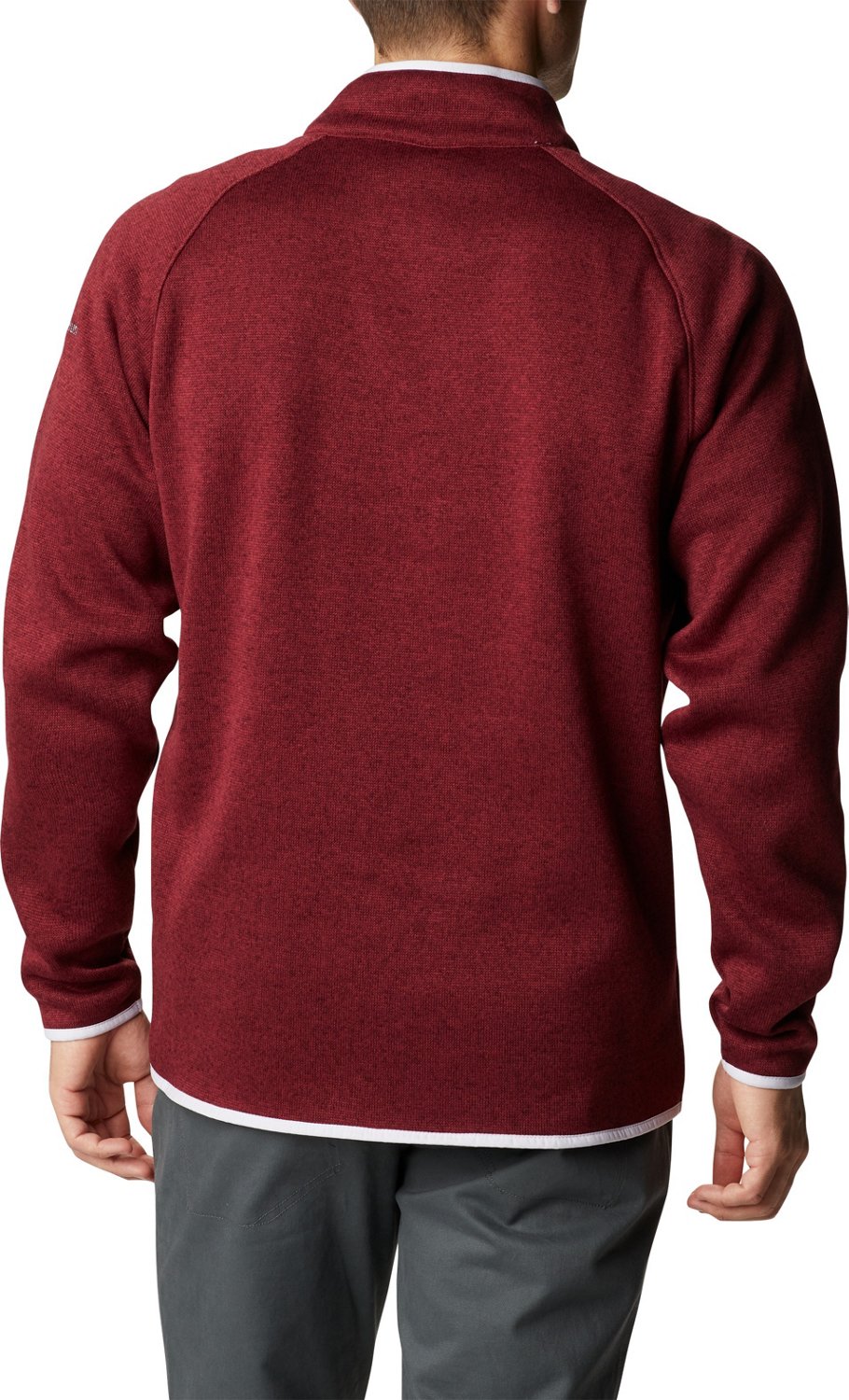 Columbia Sportswear Men’s Texas A&M University Collegiate Canyon Point 1/2-Zip Fleece Sweater - view number 2