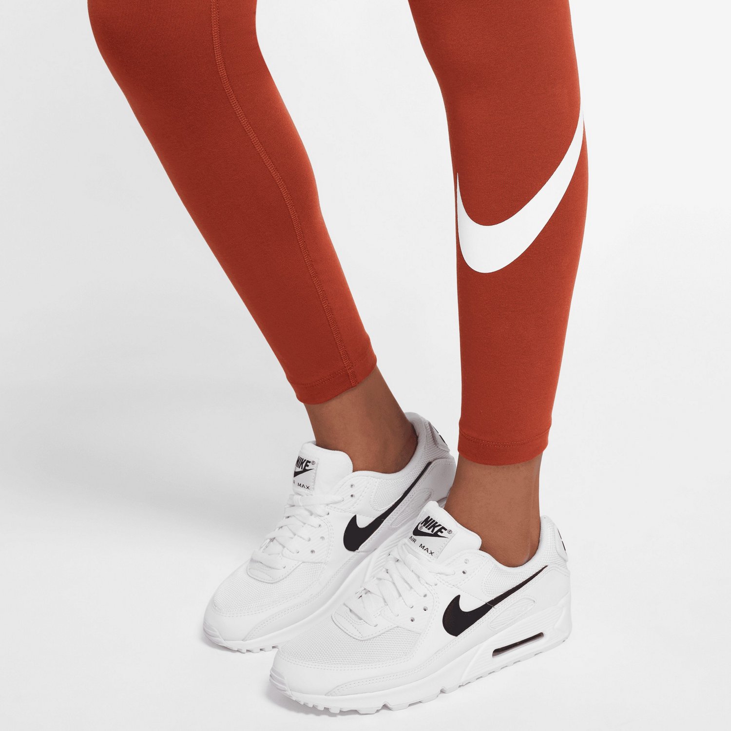 Nike™ Women's Essential Swoosh Mid-Rise Leggings - view number 3