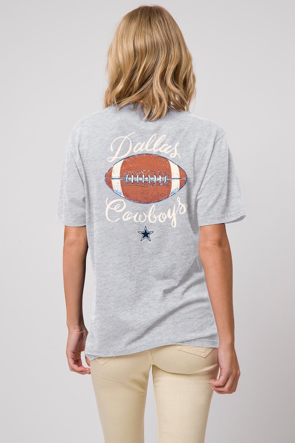 Lauren James Women's Dallas Cowboys Football Tshirt Academy