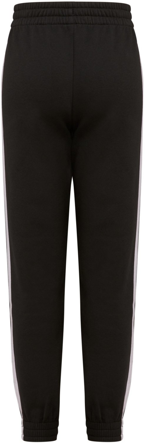 adidas Girls' 3-Stripes Fit Fleece Joggers - view number 6