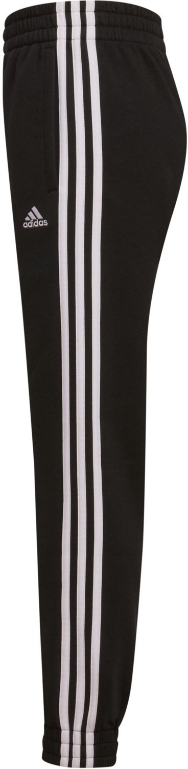 adidas Girls' 3-Stripes Fit Fleece Joggers - view number 7